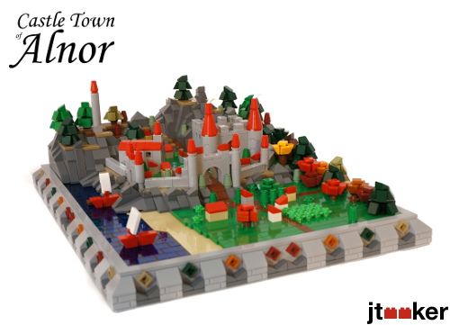 Castle Town of Alnor: Where the Mountains Meet the Sea