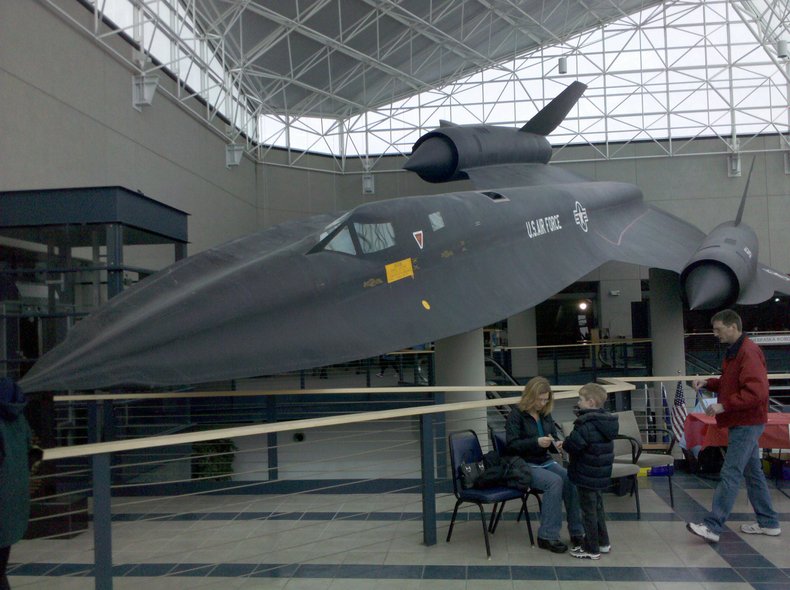 SR-71 in Atrium