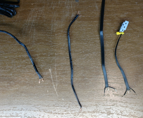 Figure 4: Stripped Wires