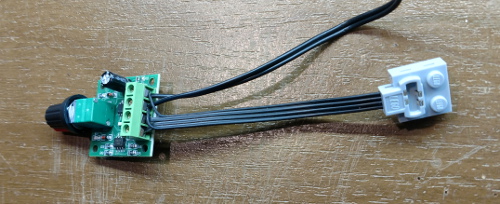 Figure 5: A completed single motor controller