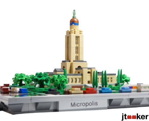 Micropolis Scale Nebraska State Capitol