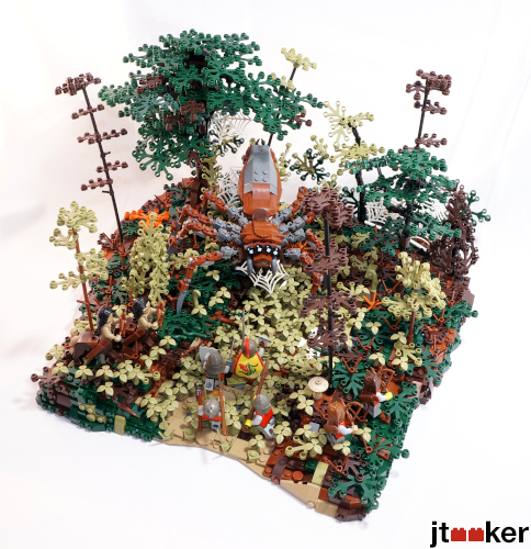 The Undoing of Shriba the Spider MOC