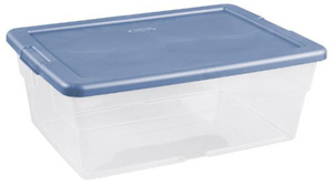 Clear Sterilite Container